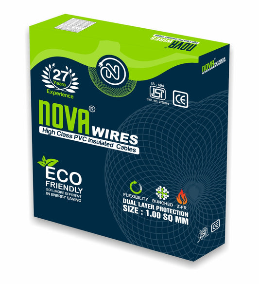 Nova Wires - 1 SQ MM Multistrand Multi-Purpose Copper Wire